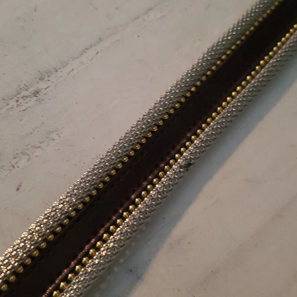 Olga Santini vintage metal trim belt / M - Picture 4 of 5